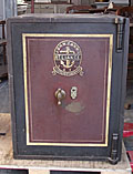 old metal safe